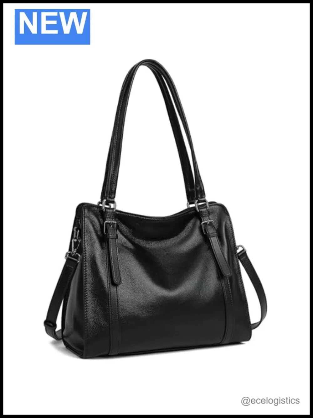 Genuine Leather Hobo Bag Crossbody Purse Adjustable Strap